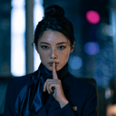 目で「まだイっちゃダメ」と言うCA